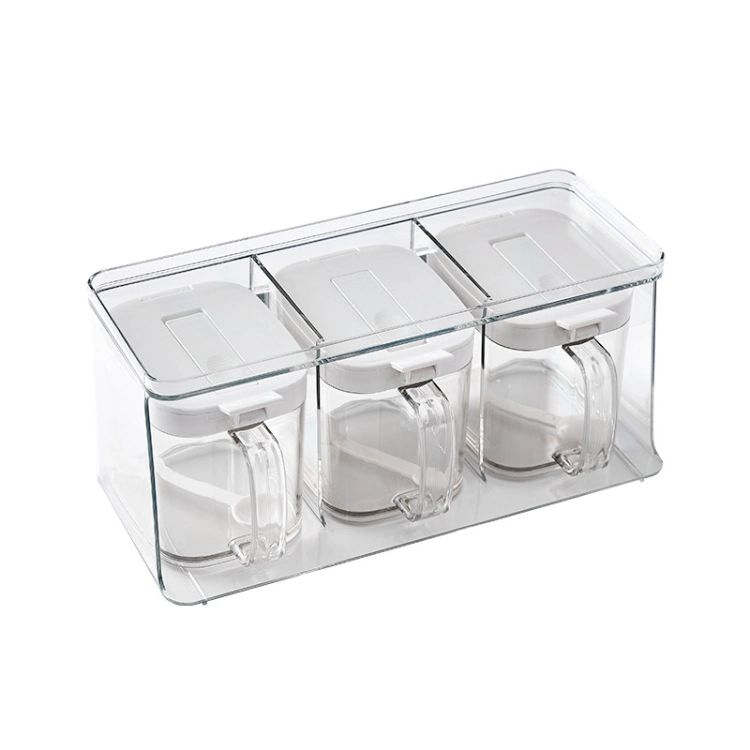 Kitchen Plastic Seasoning Storage Box