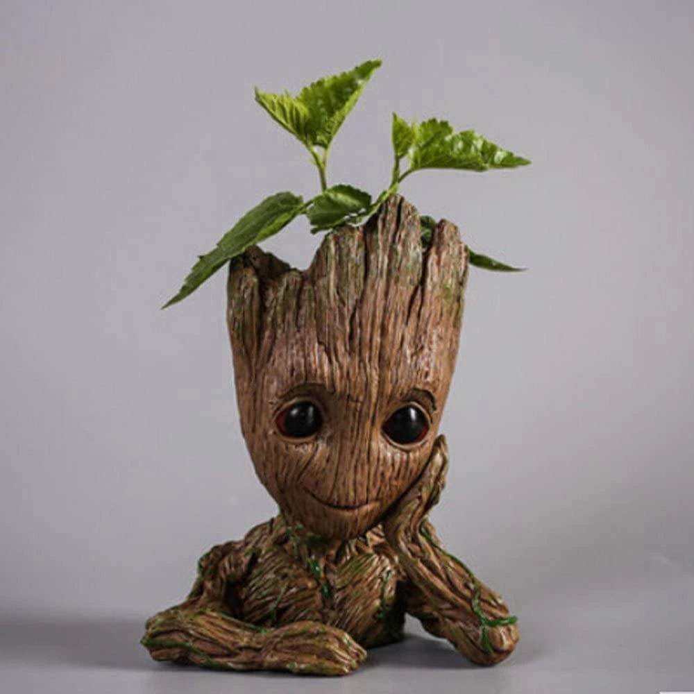 Tree Man Planter, Baby Groot Pen Holder