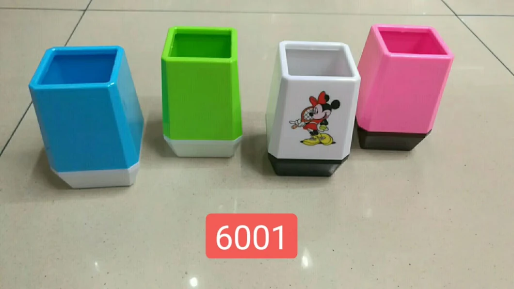 Multi Functional Plastic Pen Holder Pen Stand for Office Supply